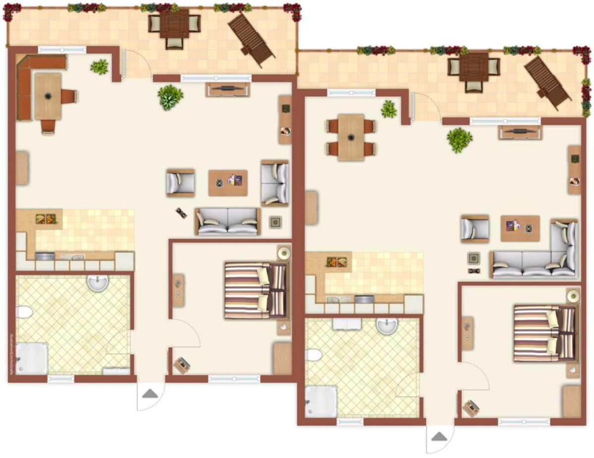 Ferienhaus Meersand รอสต็อค ภายนอก รูปภาพ